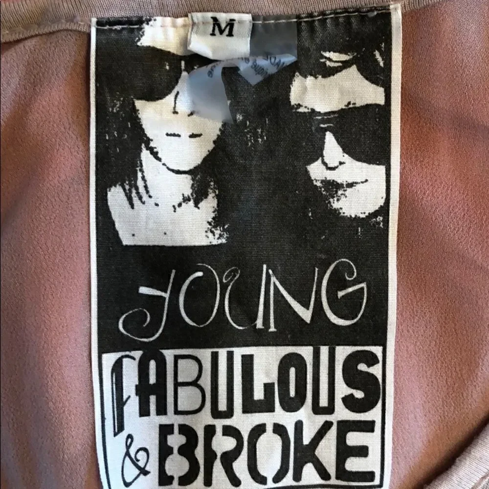 Young Fabulous & Broke Ombré Hi-Low Tank